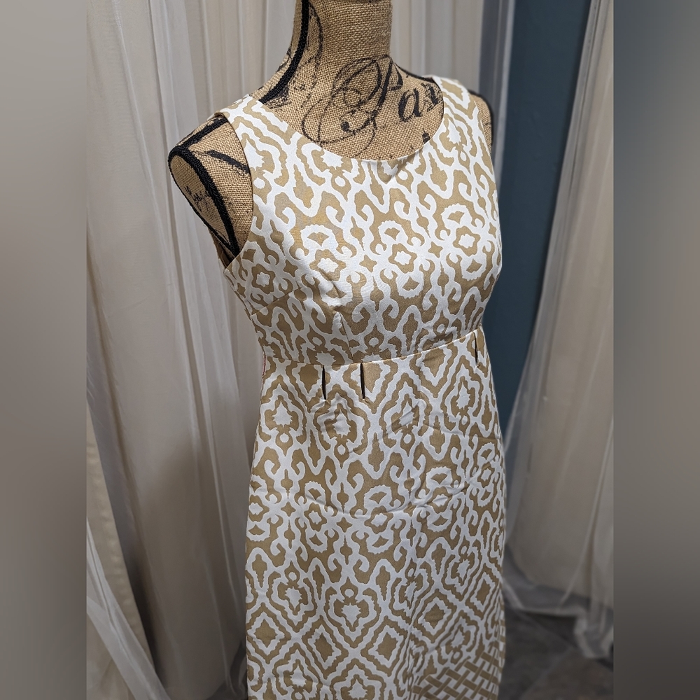 Jessica Howard gold/cream dress - Picture 6 of 7